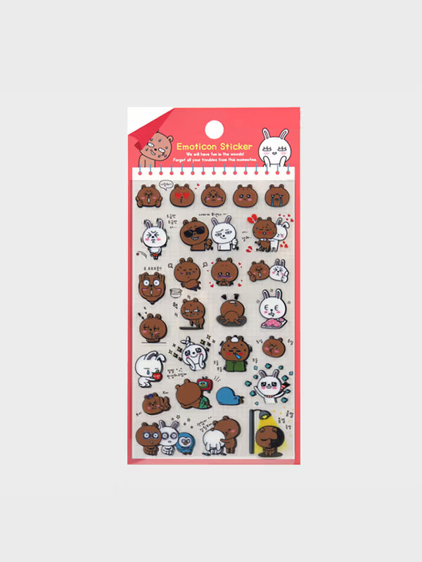 Everyday Emoticon Sticker