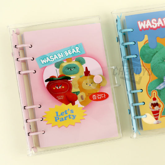 Genie Land Wasabi Bear Binder Diary