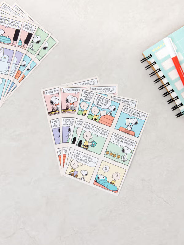 Peanuts Cartoon Scene Sticker