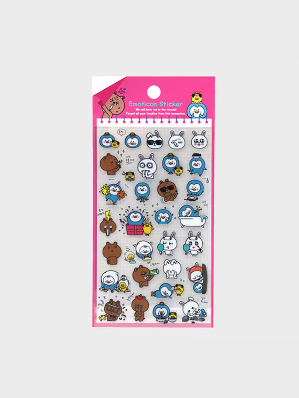 Everyday Emoticon Sticker