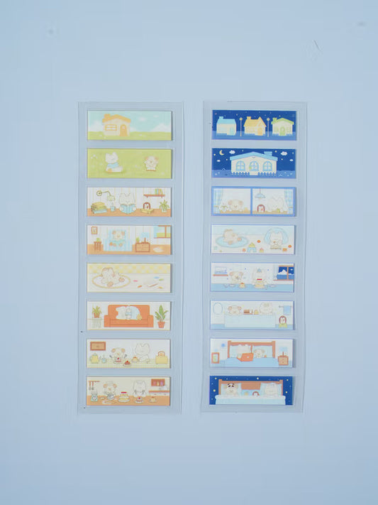 Dear Home Illustration Line Sticker Set