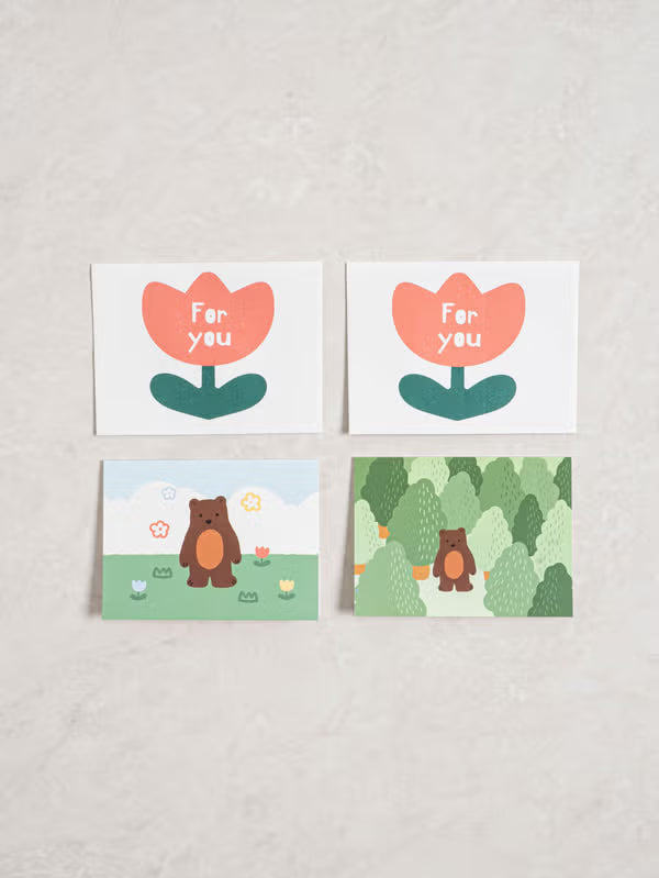 Animal Mini Card Set _ Bear