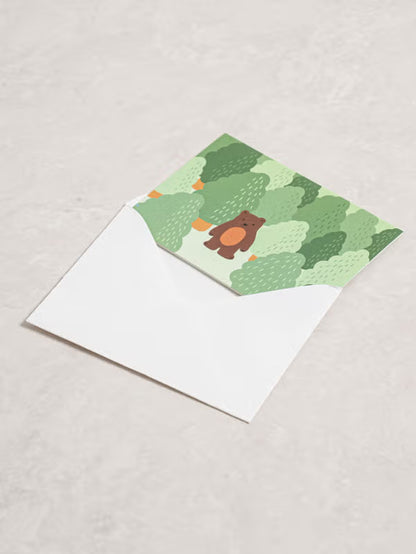 Animal Mini Card Set _ Bear