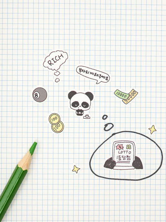 Dream Panda Sticker