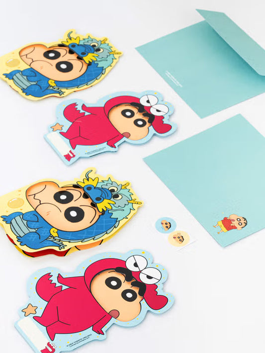 Crayon Shin-chan Dragon Costume Card Set