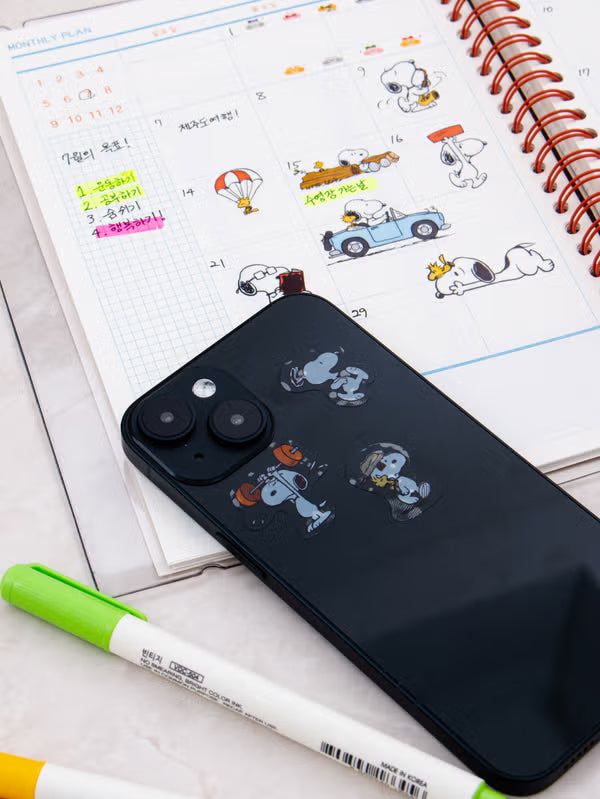 Peanuts Clear Character Sticker