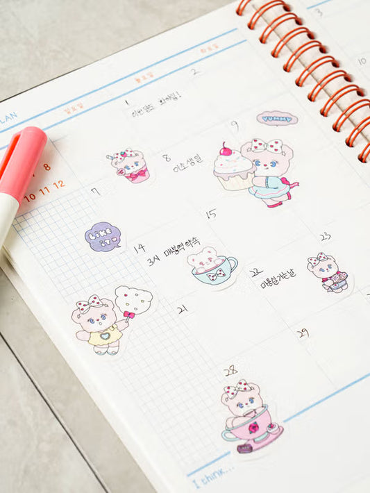 Momorei Hologram Glitter Sticker