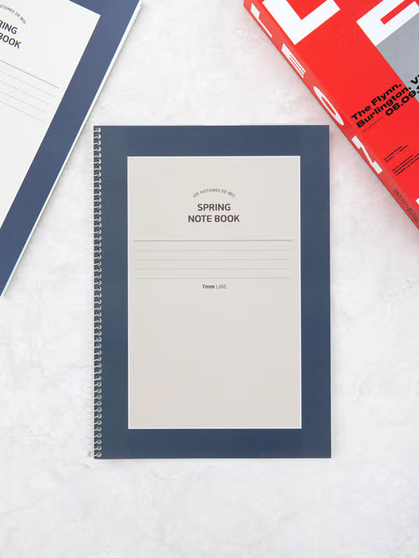 Single Ring Lined Notebook - 30 Sheets