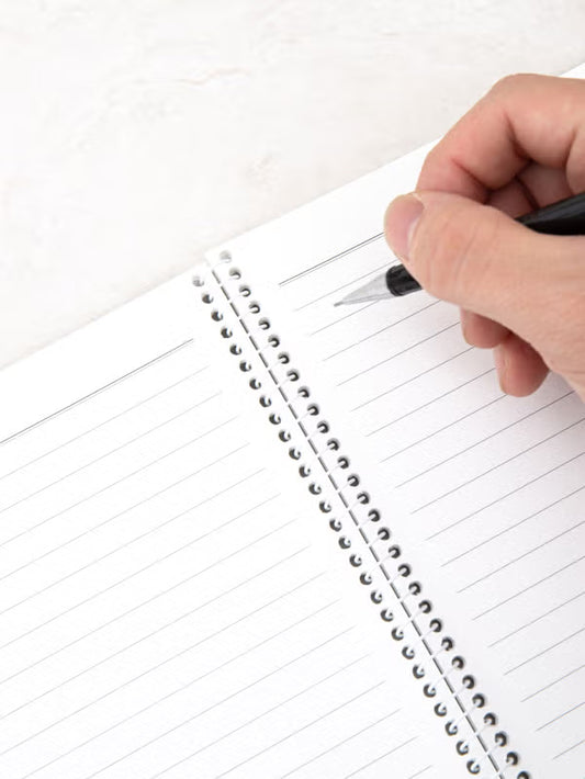 Single Ring Lined Notebook - 30 Sheets