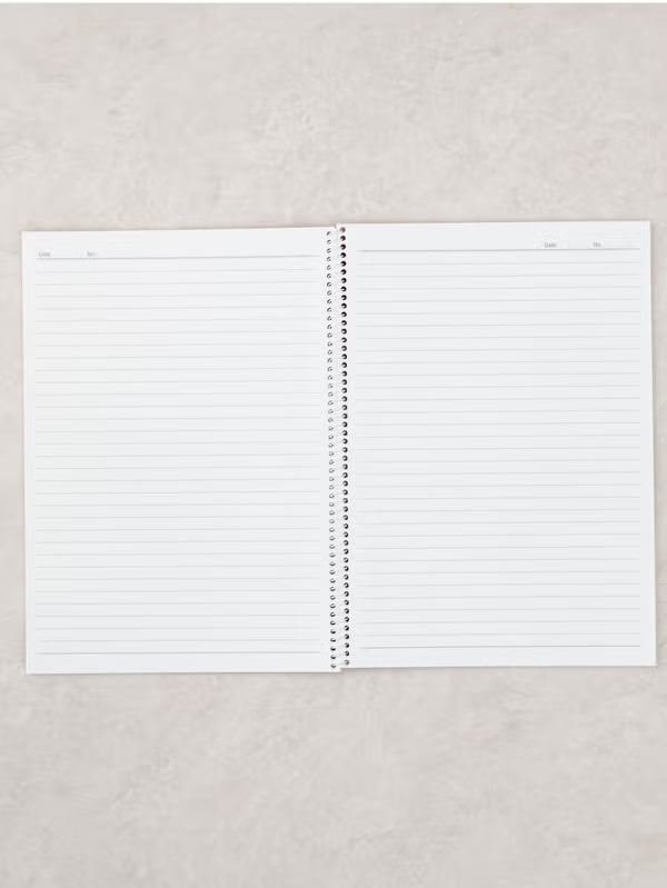 Single Ring Lined Notebook - 30 Sheets