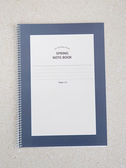 Single Ring Lined Notebook - 30 Sheets