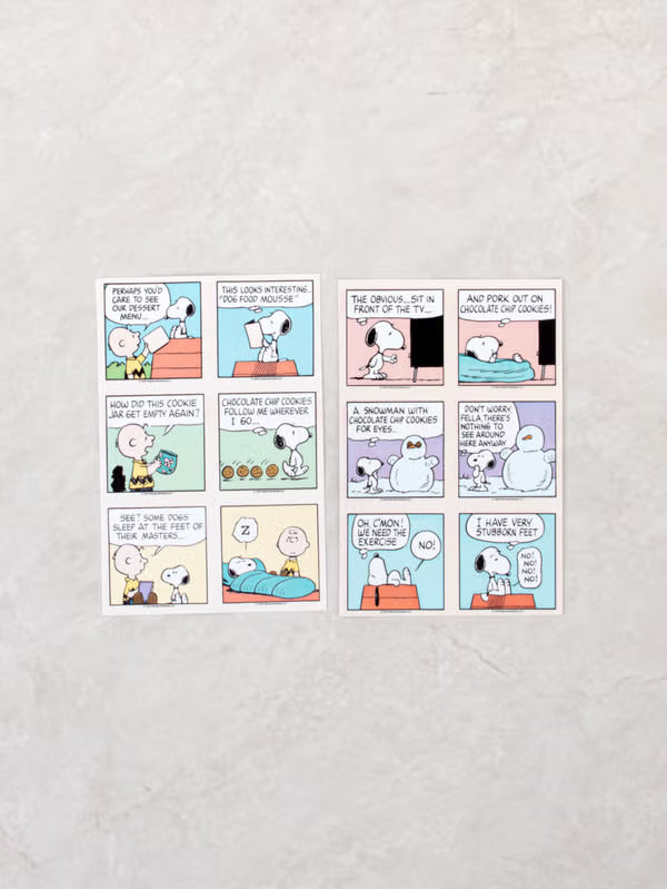 Peanuts Cartoon Scene Sticker