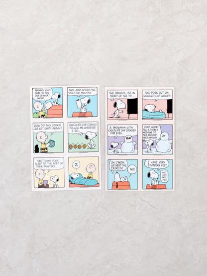 Peanuts Cartoon Scene Sticker