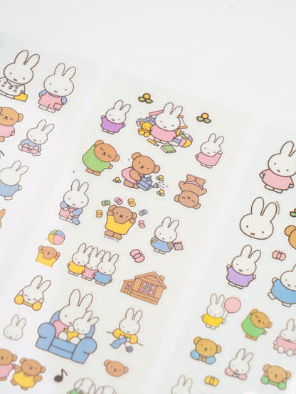 Miffy Character Stickers