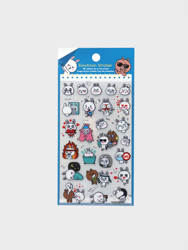 Everyday Emoticon Sticker