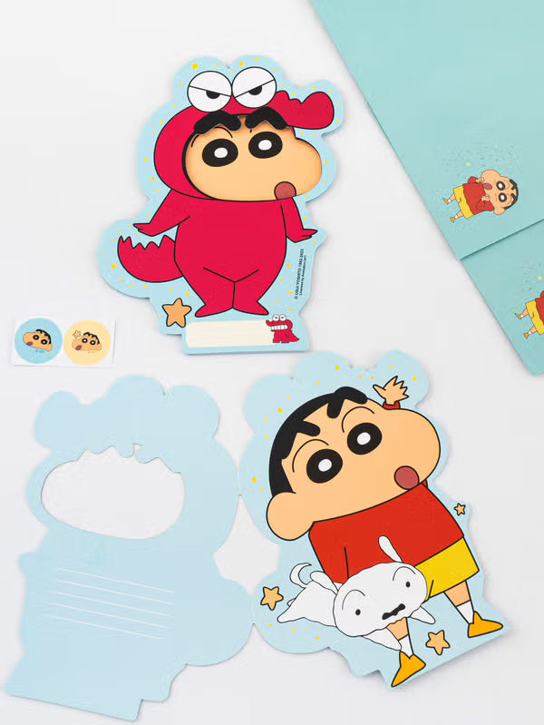 Crayon Shin-chan Dragon Costume Card Set