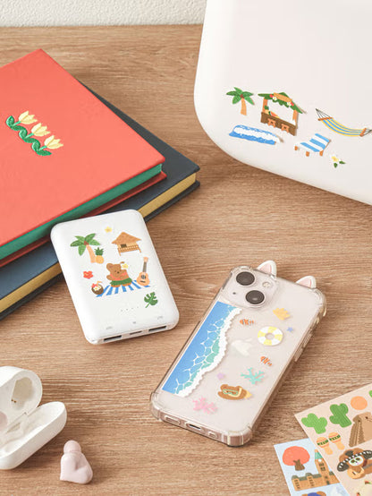 America Travel Sticker