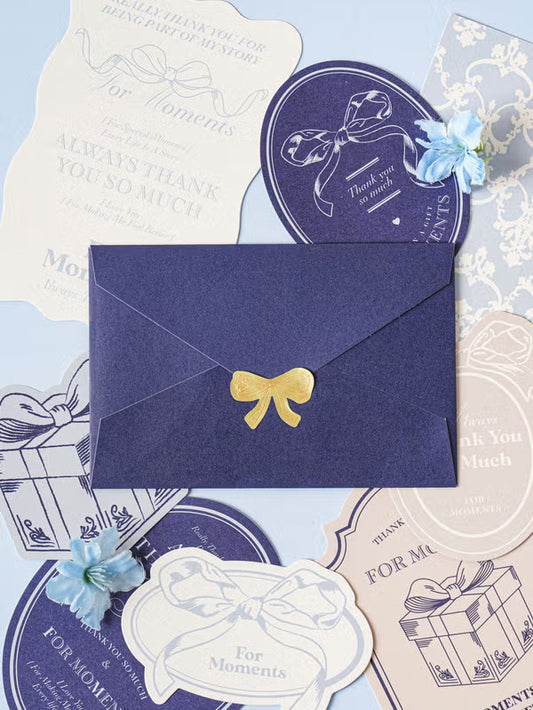 Luxury Ribbon Card Set