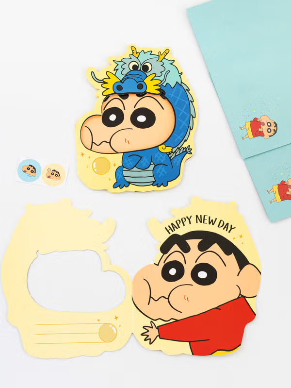Crayon Shin-chan Dragon Costume Card Set