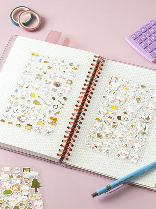 Blushing Bear Sticker