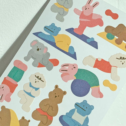 My Buddy Stickers (Paper Texture)