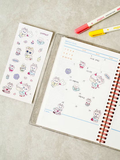 Momorei Hologram Glitter Sticker