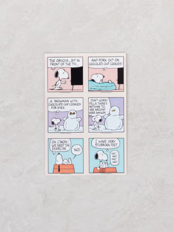 Peanuts Cartoon Scene Sticker