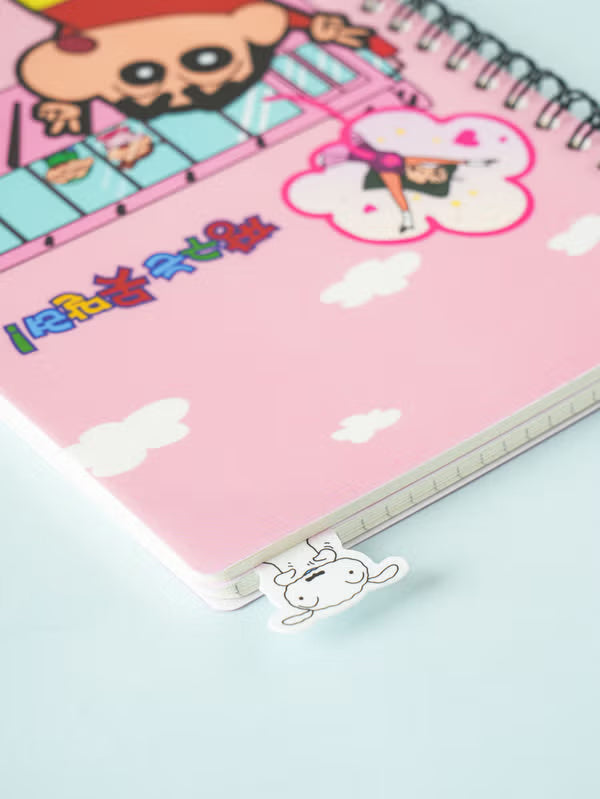 Crayon Shin-chan Index Section Notebook - 60 Sheets