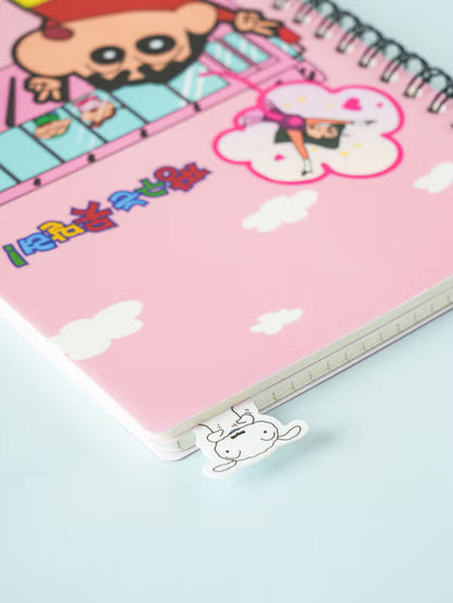 Crayon Shin-chan Index Section Notebook - 60 Sheets