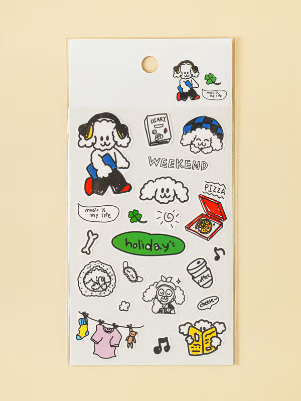 Drawing Character Sticker