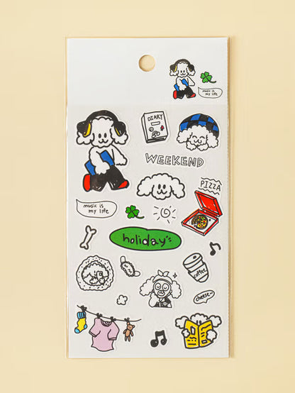 Drawing Character Sticker