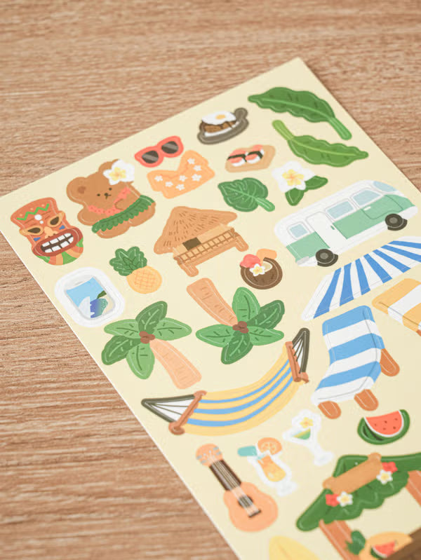 America Travel Sticker