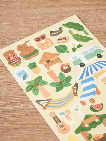 America Travel Sticker