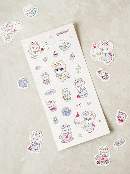 Momorei Hologram Glitter Sticker