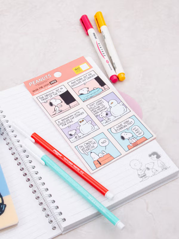 Peanuts Cartoon Scene Sticker