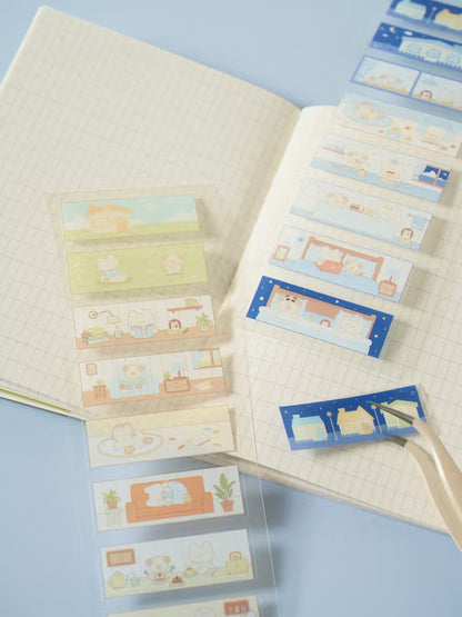 Dear Home Illustration Line Sticker Set