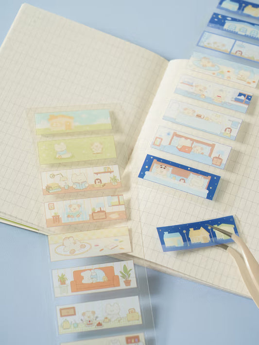 Dear Home Illustration Line Sticker Set