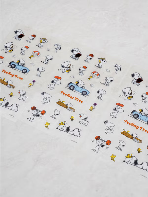 Peanuts Clear Character Sticker