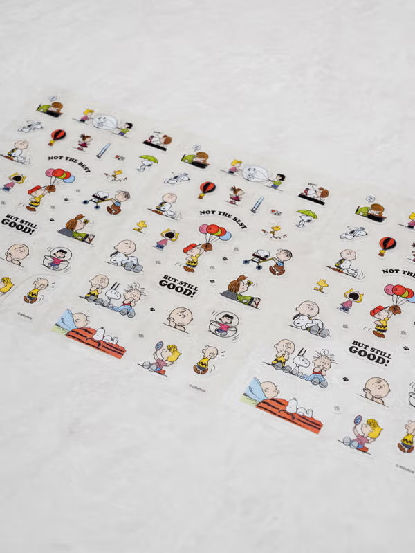 Peanuts Clear Character Sticker