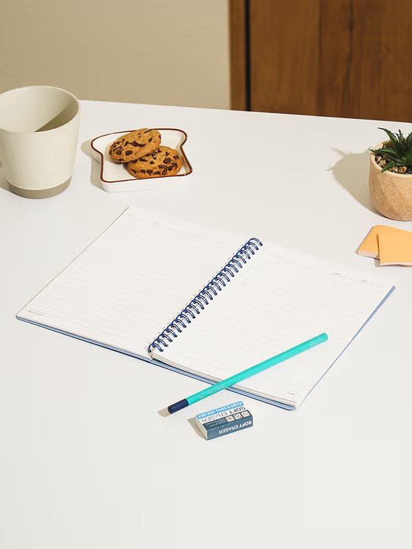 New Classic A5 Lined Notebook - 9mm, 80sheets