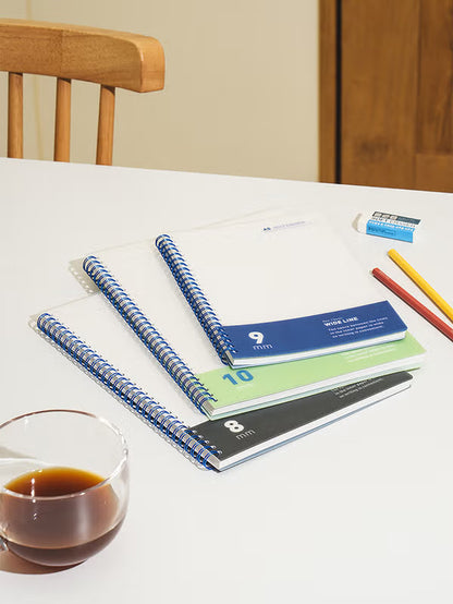 New Classic A5 Lined Notebook - 9mm, 80sheets