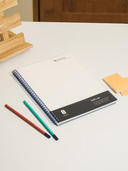 New Classic B5 Lined Notebook - 8mm, 90 Sheets