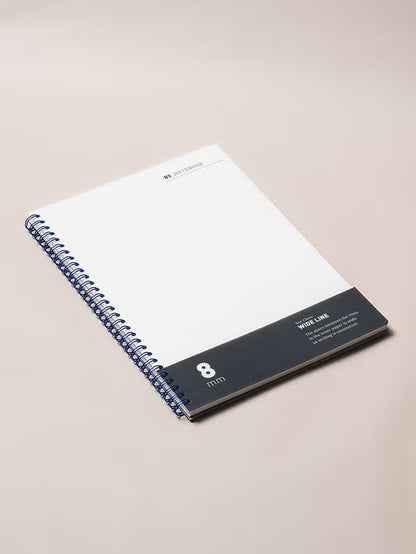 New Classic B5 Lined Notebook - 8mm, 90 Sheets