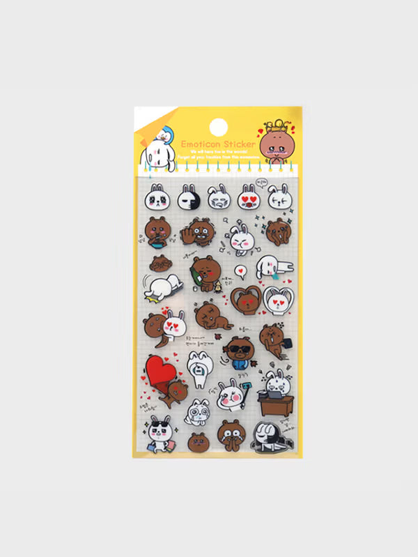 Everyday Emoticon Sticker