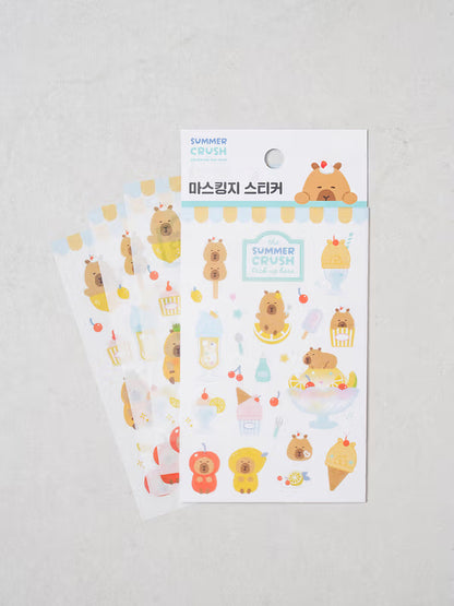 Cool Summer Masking Sticker