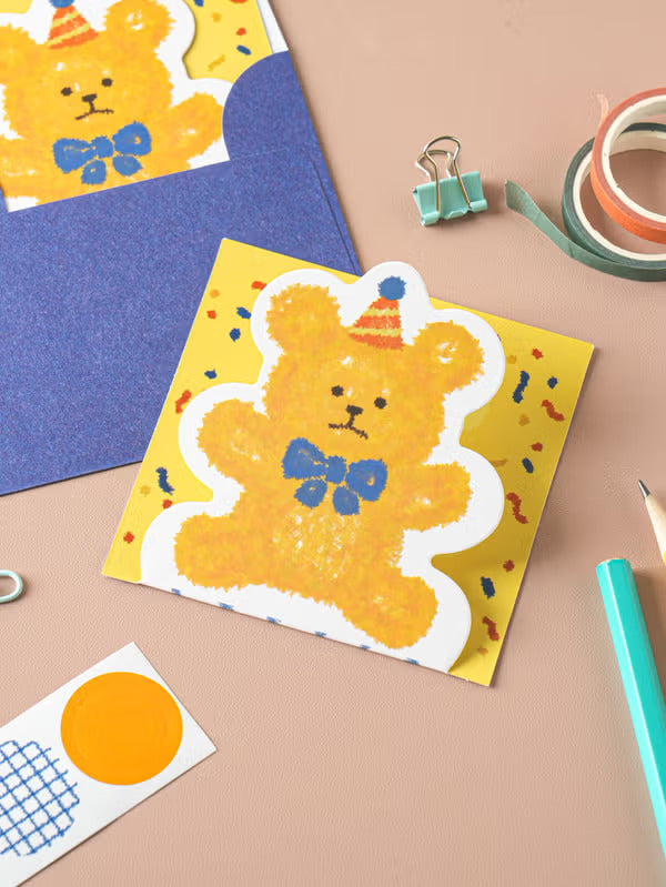 Standing Card Aet _ Bear