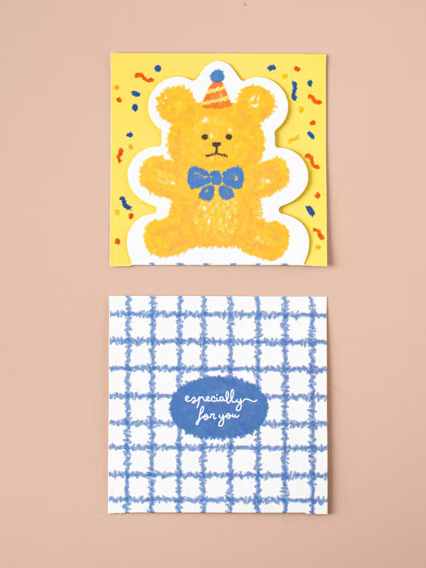 Standing Card Aet _ Bear