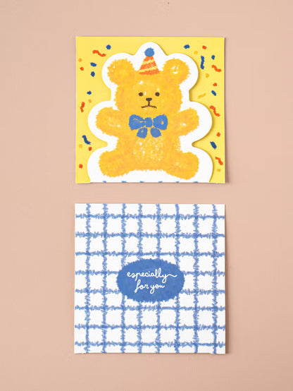 Standing Card Aet _ Bear