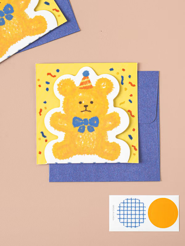 Standing Card Aet _ Bear