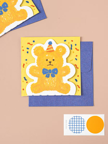 Standing Card Aet _ Bear